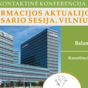 04.17 VILNIUS. FARMACIJOS AKTUALIJOS. PAVASARIO SESIJA. VILNIUS 2026