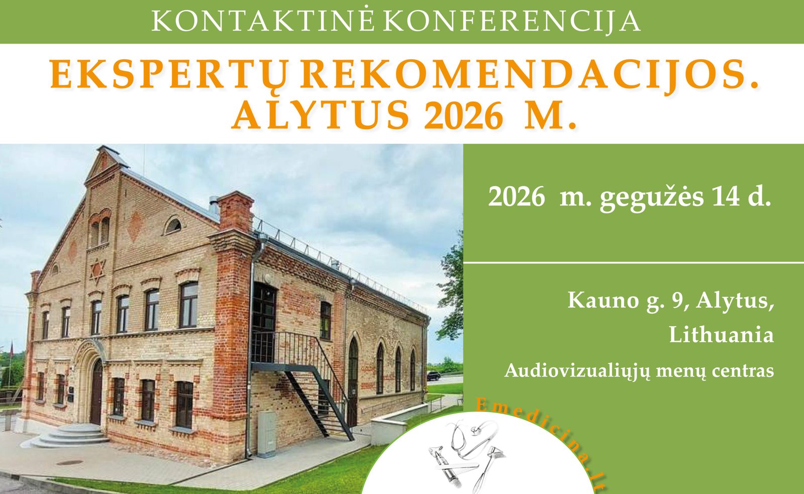 05.14 ALYTUS. EKSPERTŲ REKOMENDACIJOS. ALYTUS 2026  M.