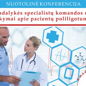 NUOTOLINĖ. Daugiadalykės specialistų komandos narių mokymai apie pacientų poliligotumą